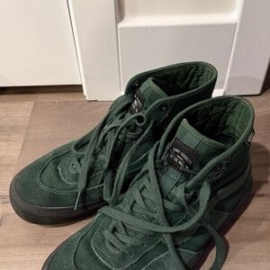 Vans Gilbert Crockett High – Forest Green Suede/Canvas – Men’s Size